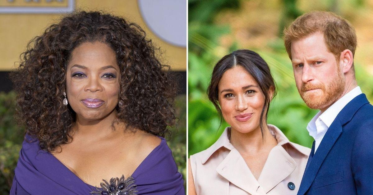 oprah winfrey surprised meghan markle prince harry all the way there racism interview