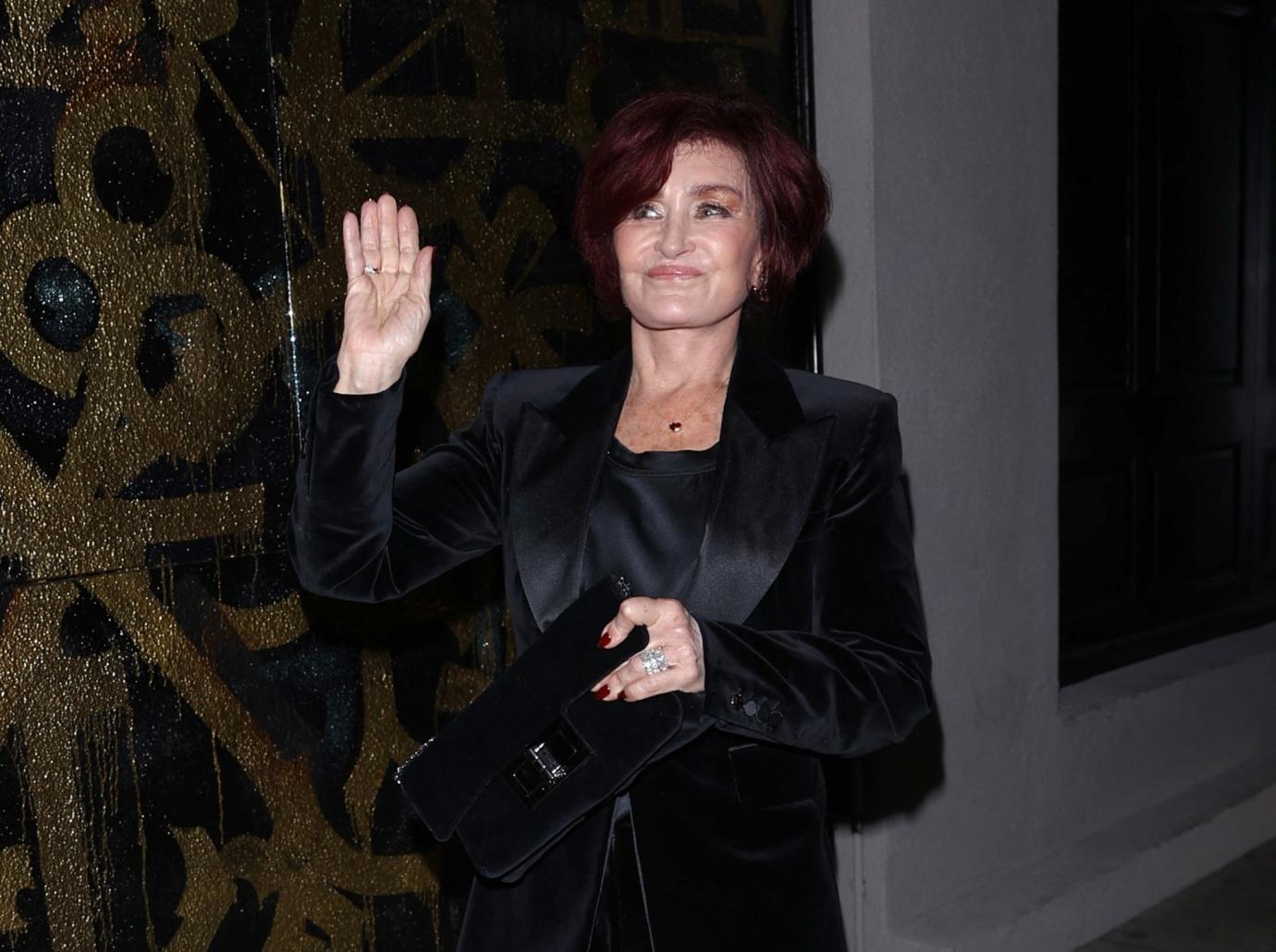 sharon osbourne eats only  days week ozempic thin