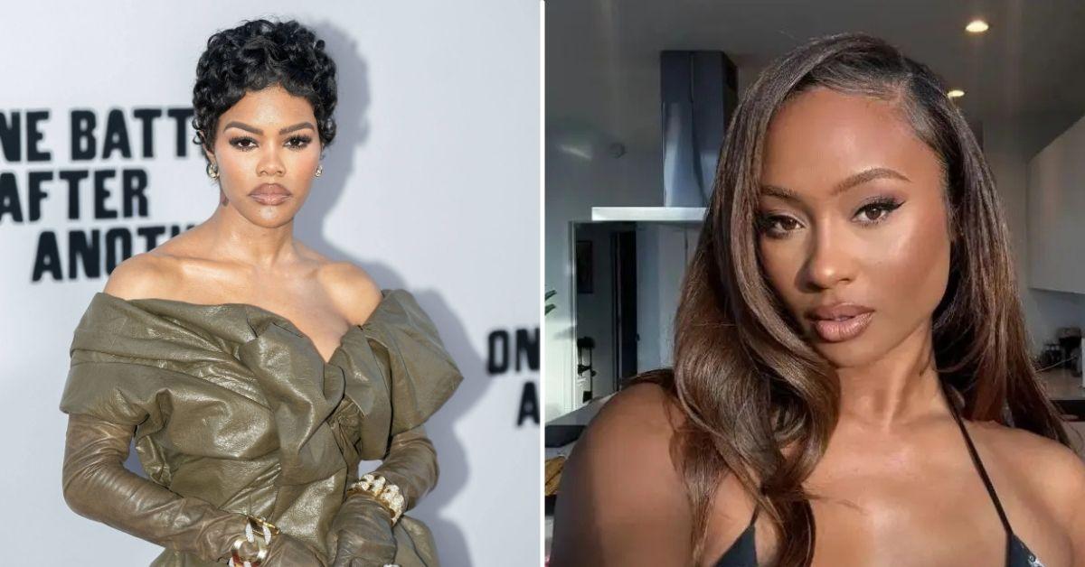 Photo of Teyana Taylor responded to Kayla Nicole's podcast interview.