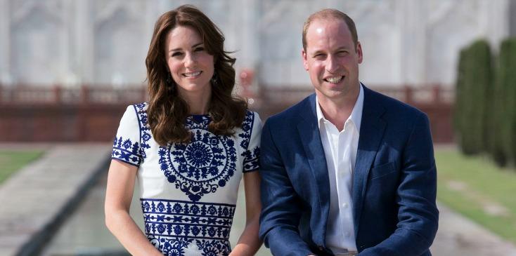 kate middleton princess william taj mahal