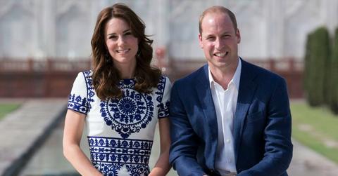 kate middleton princess william taj mahal
