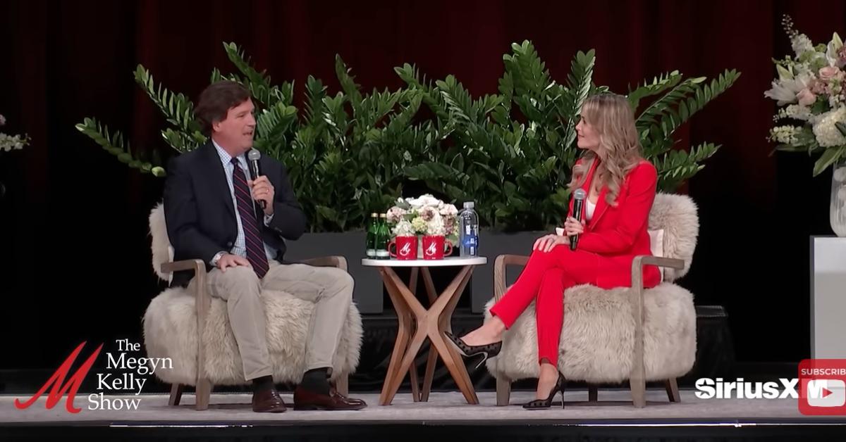 Photo of Megyn Kelly asked Tucker Carlson why he wanted to interview controversial commentator Nick Fuentes.