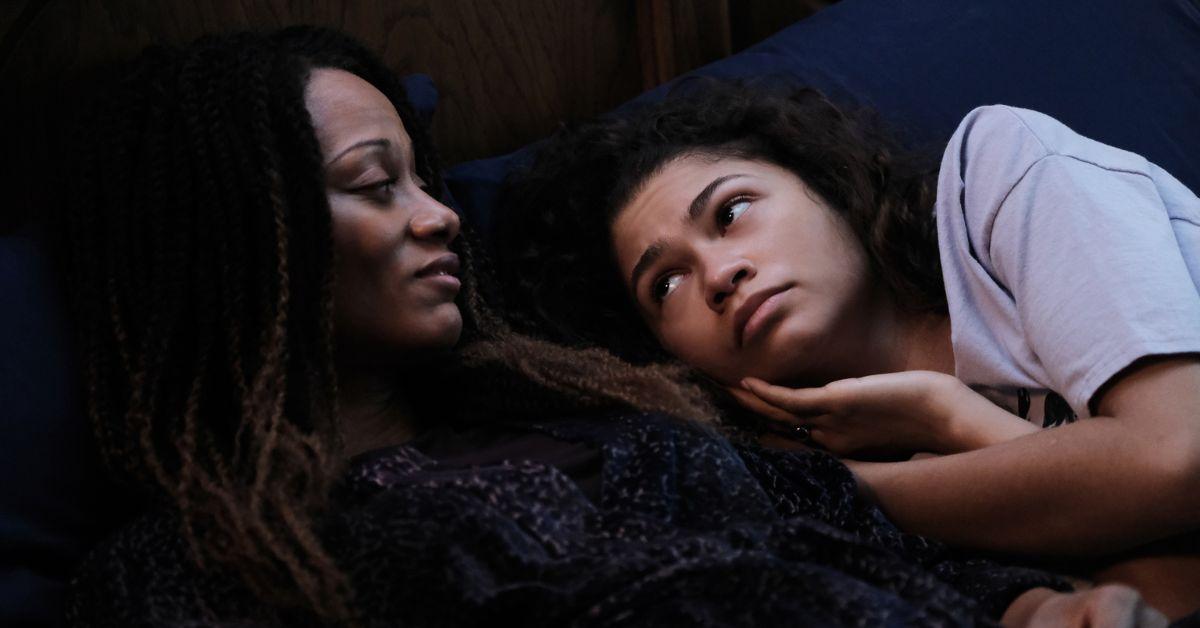 image of Zendaya and Nika King star in 'Euphoria.'