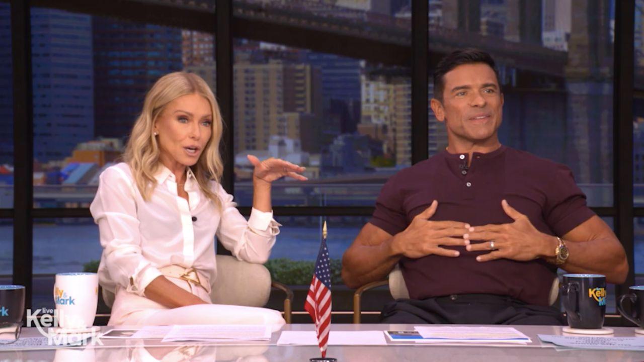 Image of Kelly Ripa and Mark Consuelos reminisced on their Italian honeymoon.