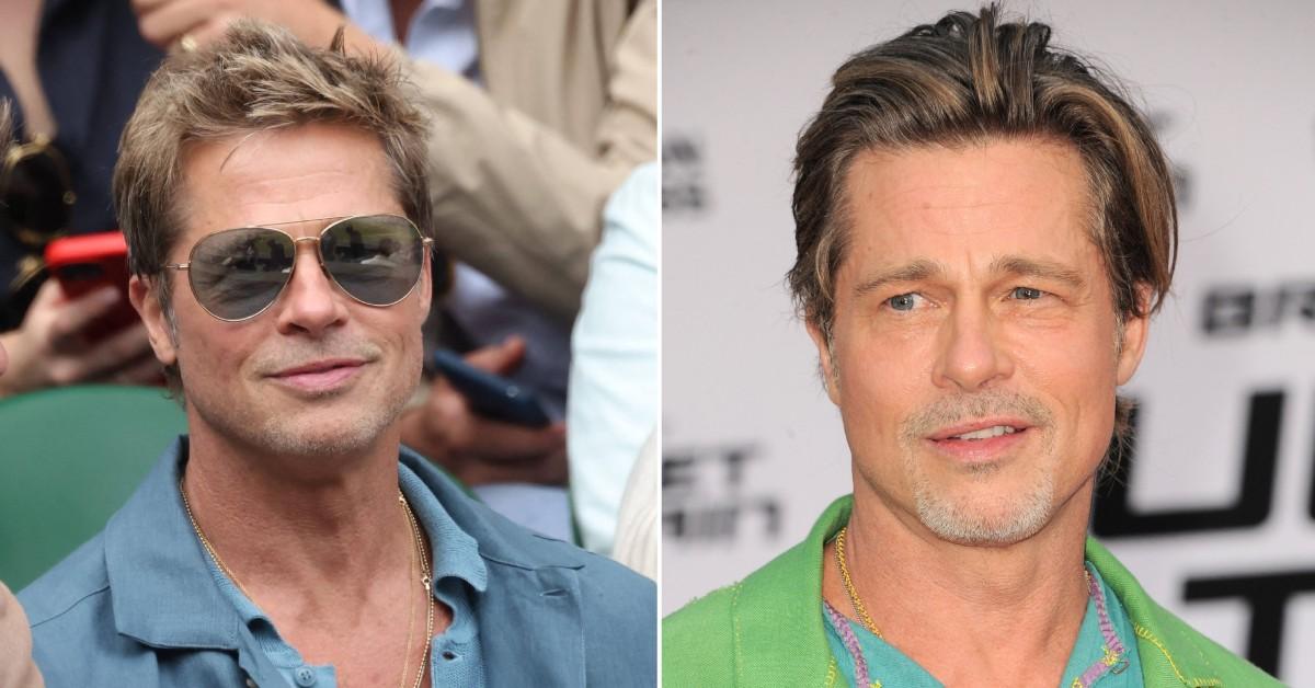 Brad Pitt's Youthful Look Sparks Plastic Surgery Rumors Photos