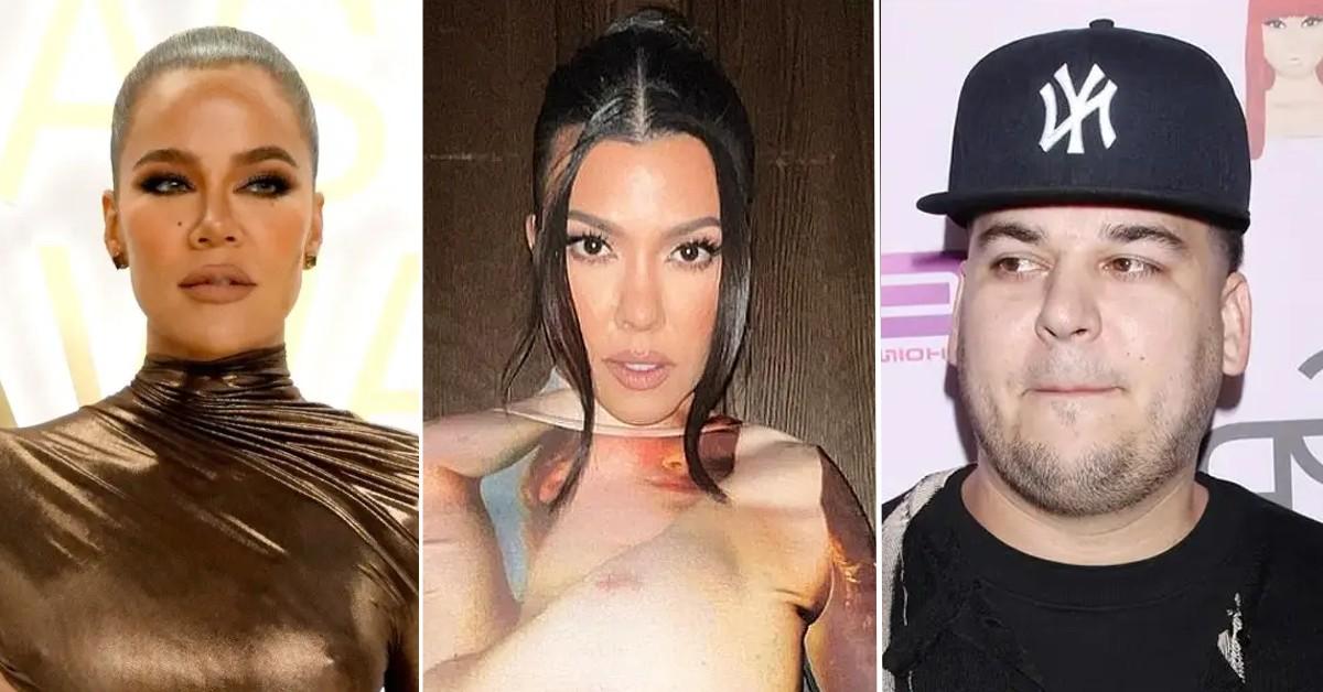 Rob Kardashian Trolls Kim Kardashian's Lingerie Photo on Instagram