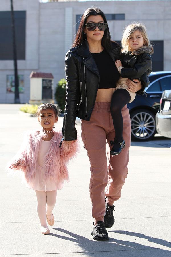 kourtney kardashian north west penelope disick