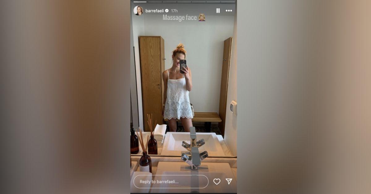 bar refaeli massage selfie style moment