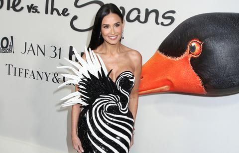 demi moore feud capote premiere