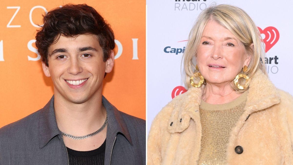 Photo of Martha Stewart and Marcello Hernández