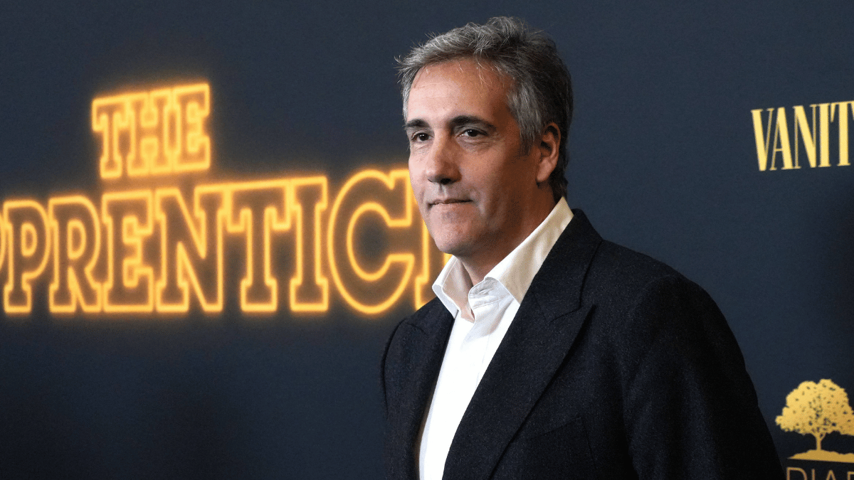 Photo of Michael Cohen confirmed he's 'reconciling' with Donald Trump.