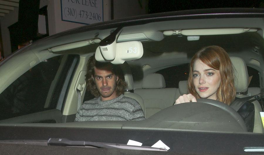 Emma stone andrew garfield engagement rumors