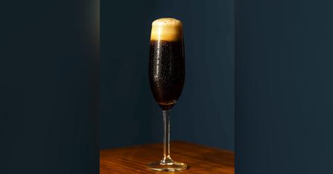 bubbly meets brew try tribes cbd black velvet cocktail