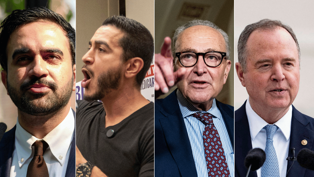Zohran Mamdani ;Abdul El-Sayed; Chuck Schumer ;Adam Schiff