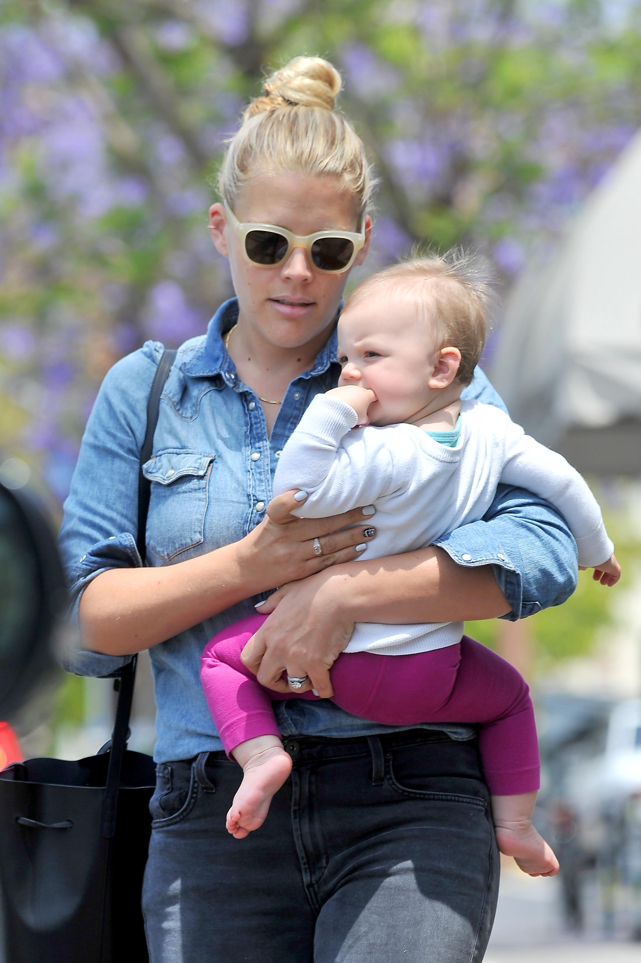 Busy Phillips out with her daughter Cricket in West Hollywood