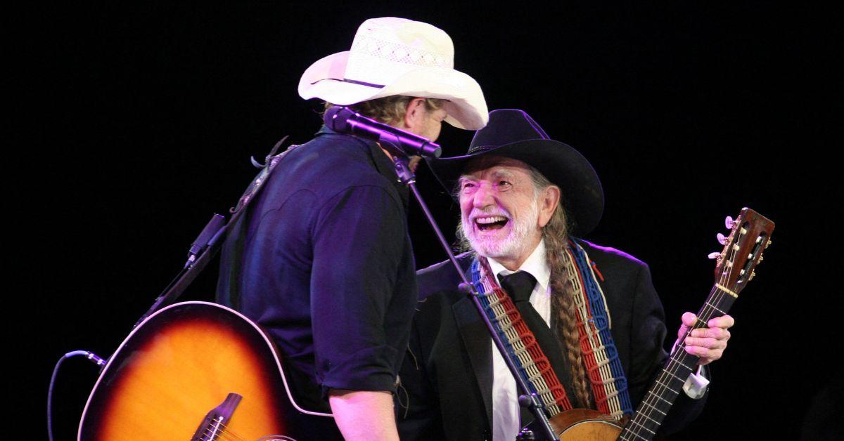 Photo of Toby Keith and Willie Nelson