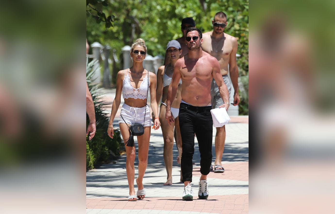 Olivia Culpo's Ex Danny Amendola Hits the Beach With a Mystery Girl