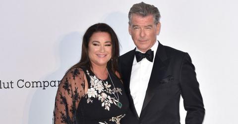 Photo of Pierce Brosnan and Keely Shaye Smith