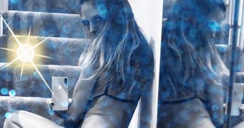 Heidi klum shares thong selfie pics