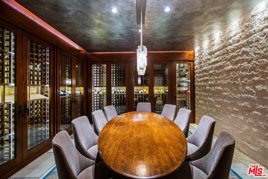 matt damon wine cellar