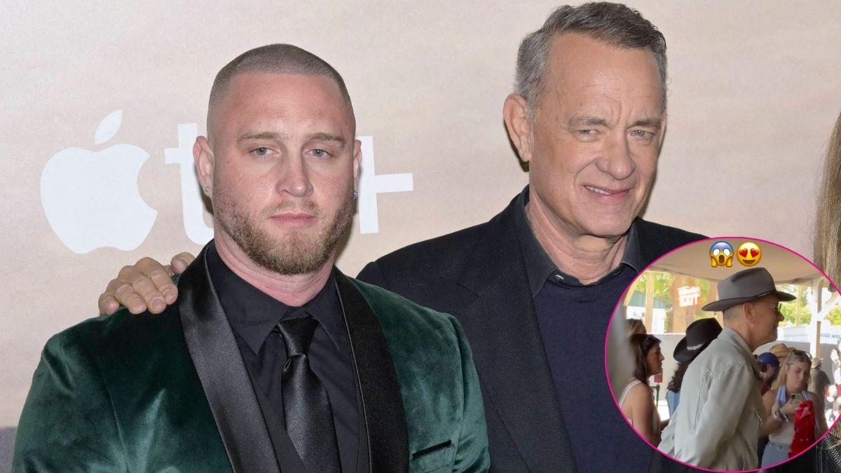 Photo of Chet and Tom Hanks