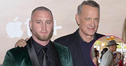 Photo of Chet and Tom Hanks