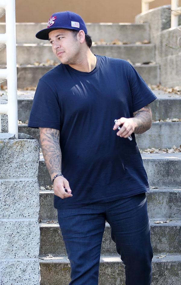 Rob kardashian weight issues 4