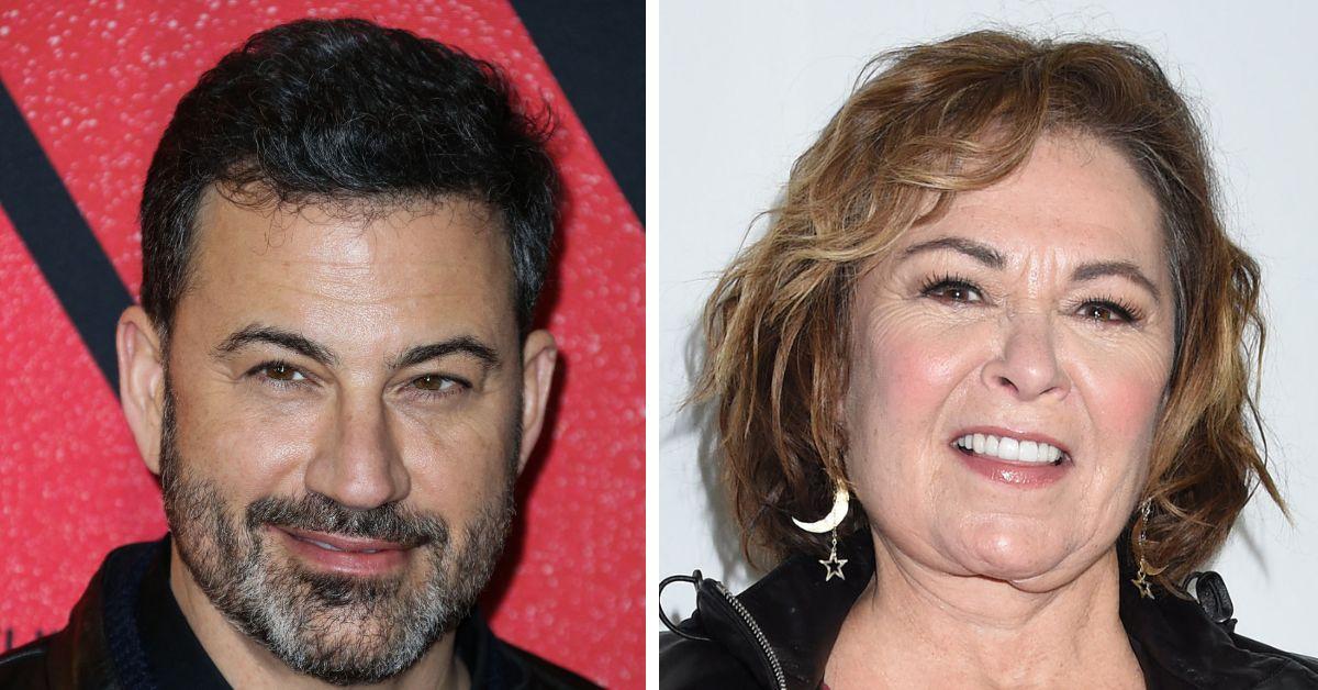 image of Roseanne Barr slammed ABC for bringing back Jimmy Kimmel’s late-night show.