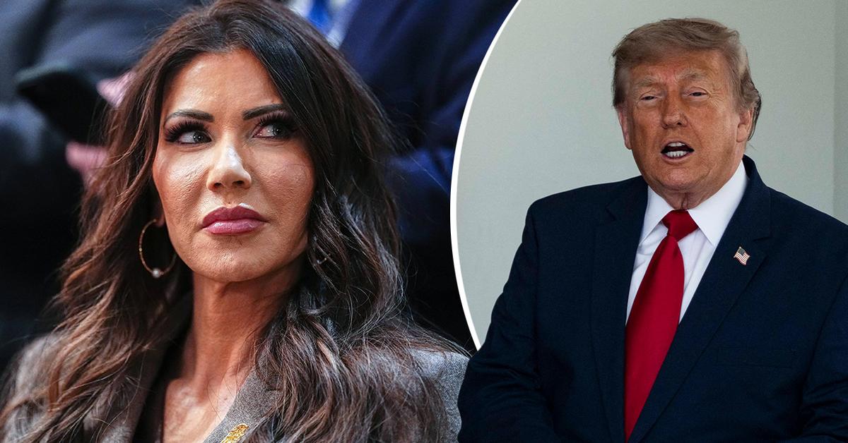 Kristi Noem Calls New Job 'Fulfilling' After Donald Trump Fired Her From DHS Secretary Role