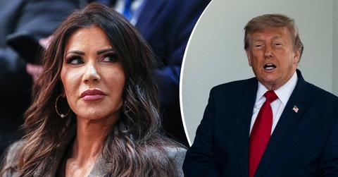 Kristi Noem,Donald Trump