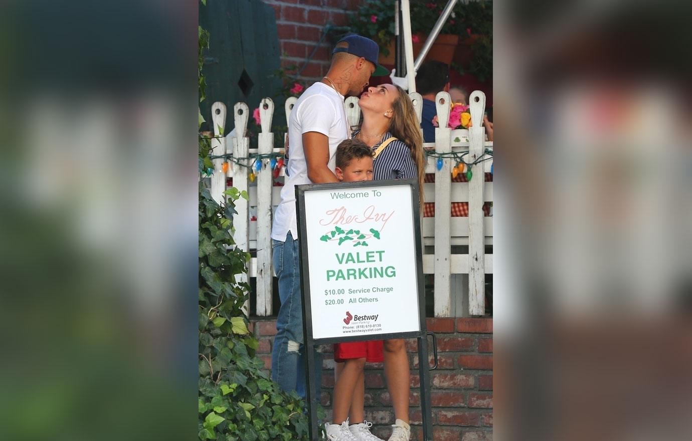 Chloe Green Jeremy Meeks Pack On PDA With Son