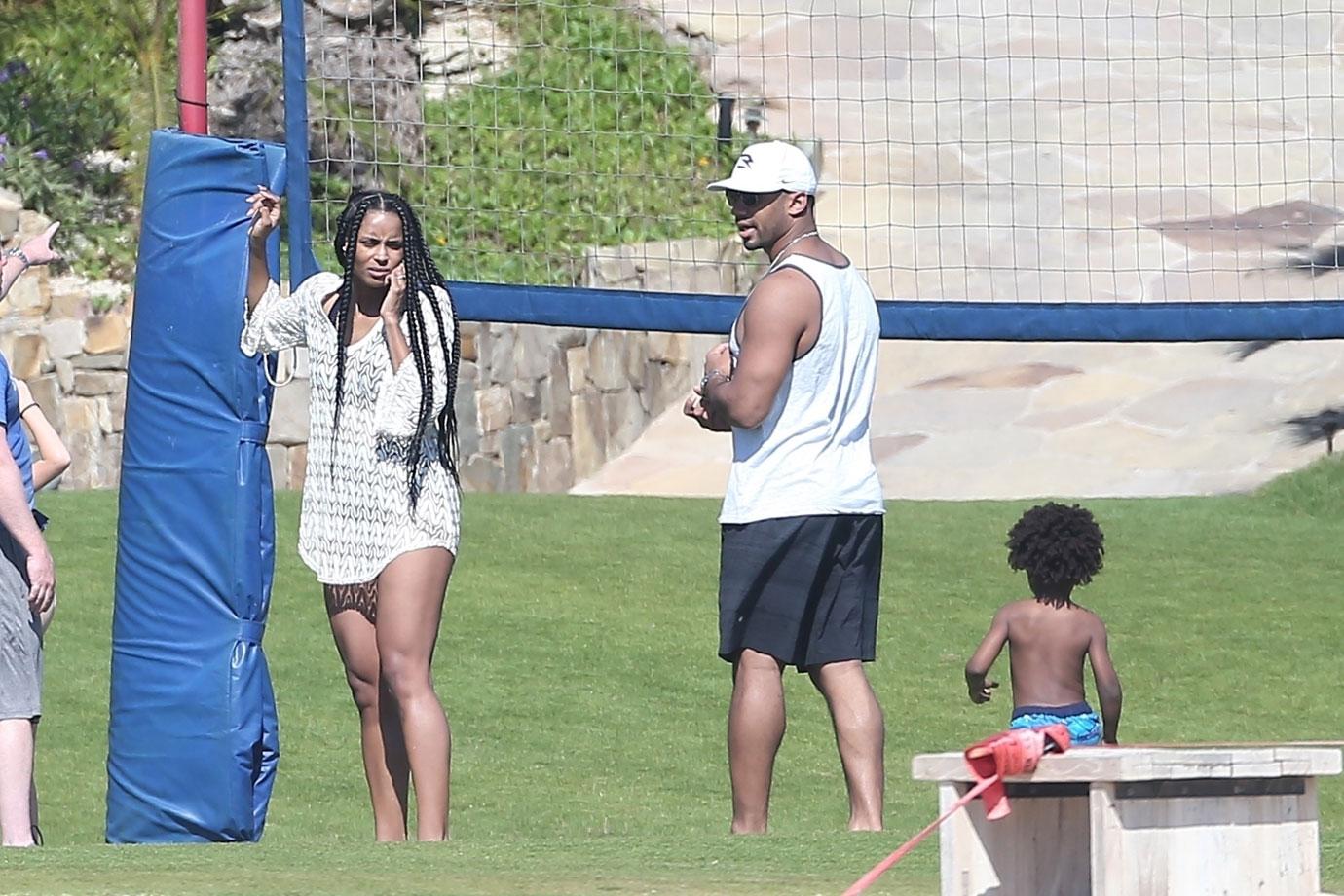 Ciara russell wilson vacation