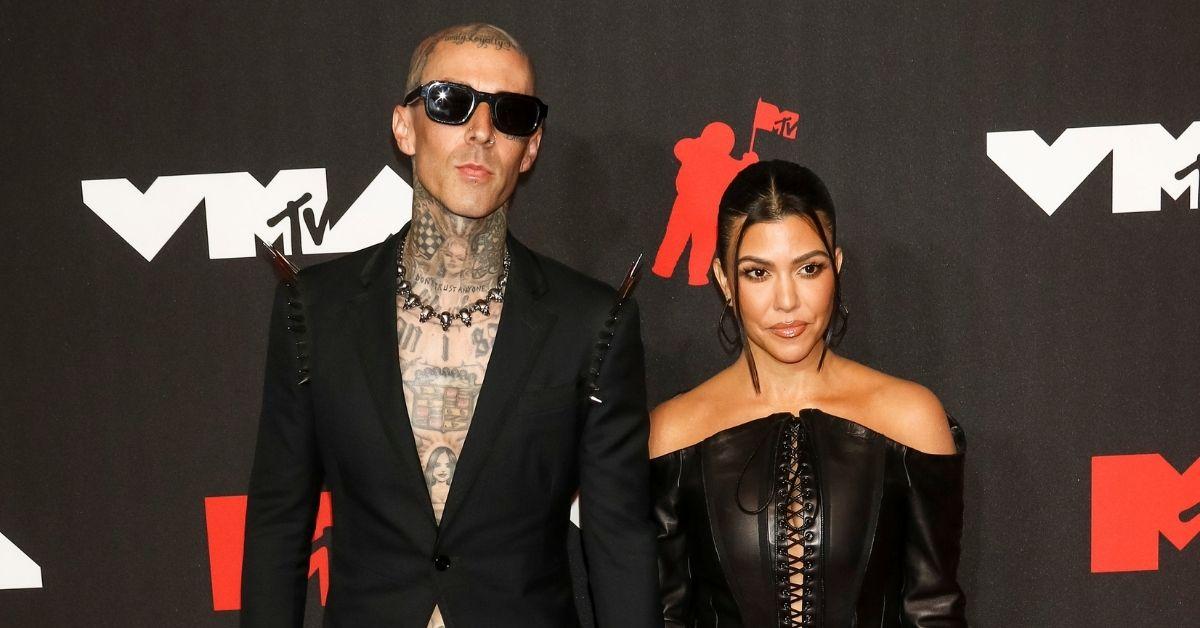 kourtney kardashian travis barker wedding about their families blending together