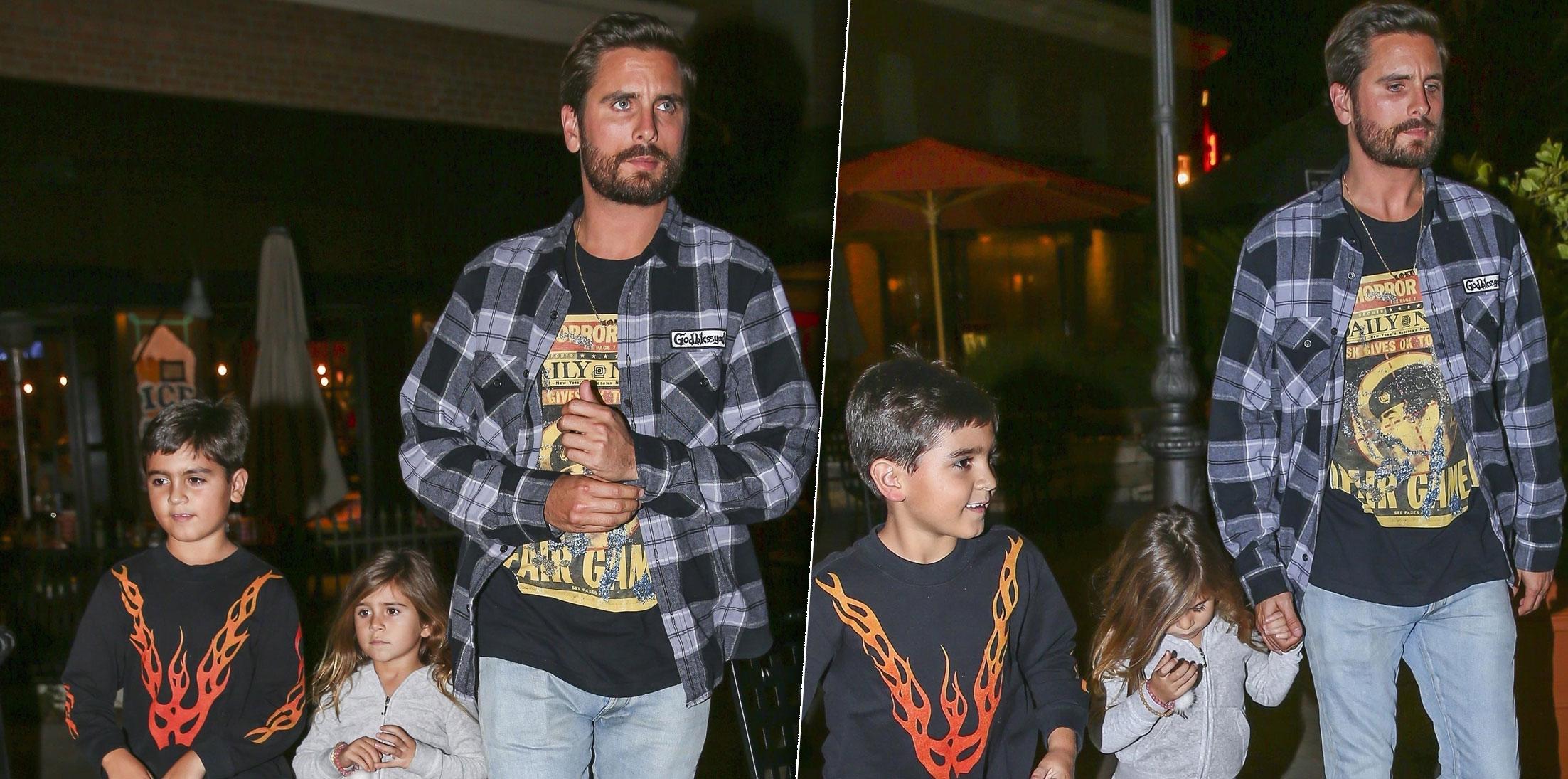 Scott Disick Kids Ice Cream