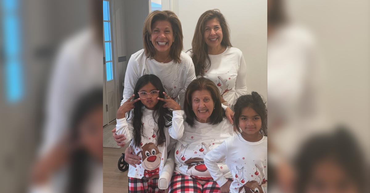 hoda kotb ex fiance joel schiffman reunite christmas daughters photos