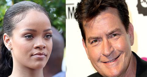 Rihanna charlie sheen fued feature