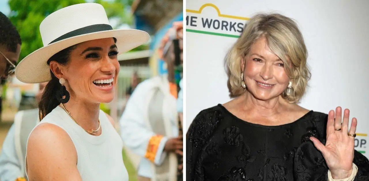 martha stewart shuts down question about meghan markle jam