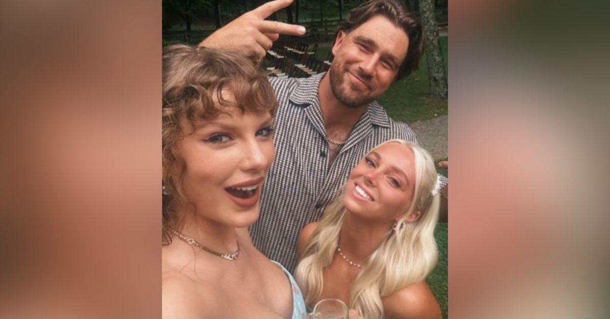taylor swift travis kelce at wedding