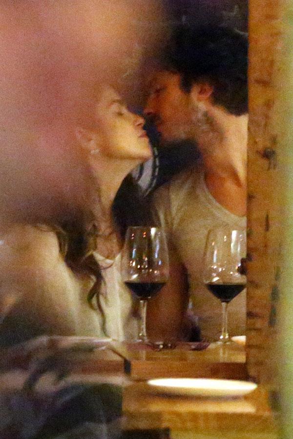 ian somerhalder girlfriend 2022 kissing