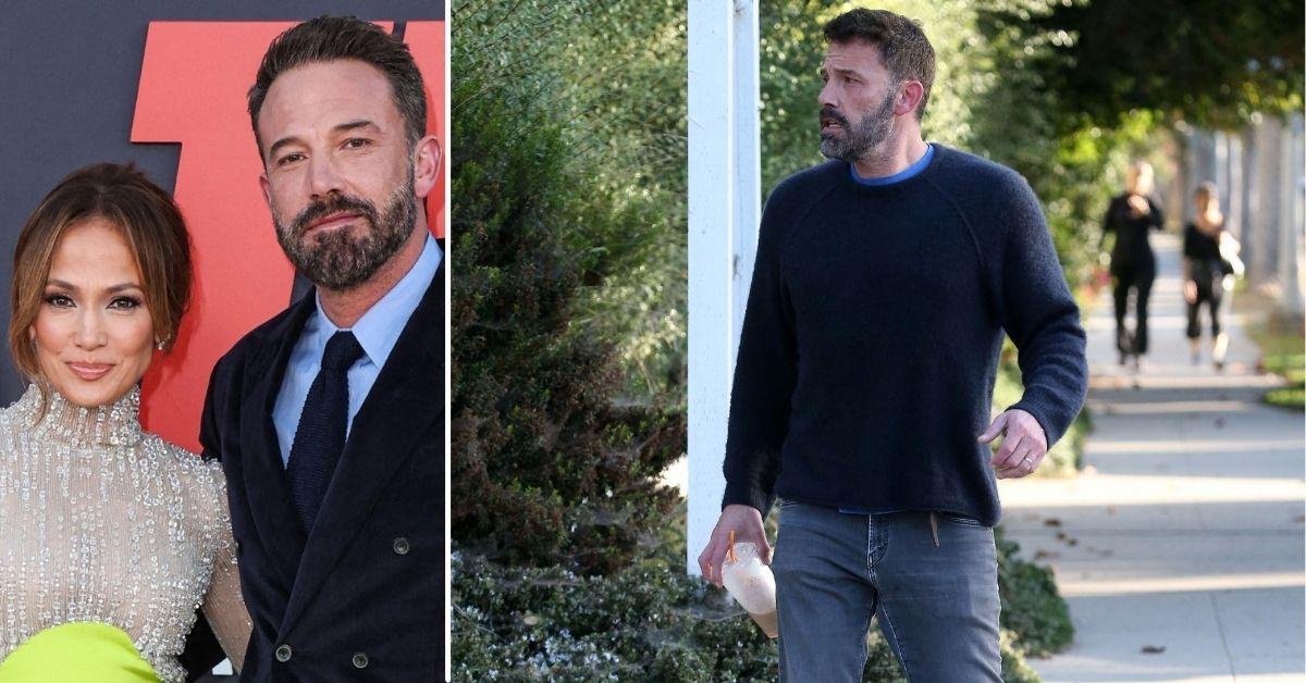 Ben Affleck Appears Stressed On Walk After ‘Heated’ Fight With J.Lo