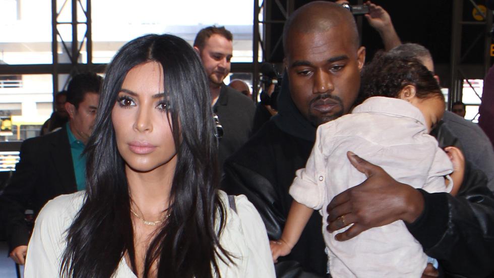 Kim Kardashian And Kanye West Fly In Economy—Just Like Us!