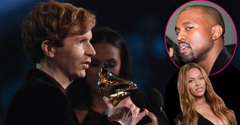 Kanye west disses beck for beating beyonce grammy awards 2015 09