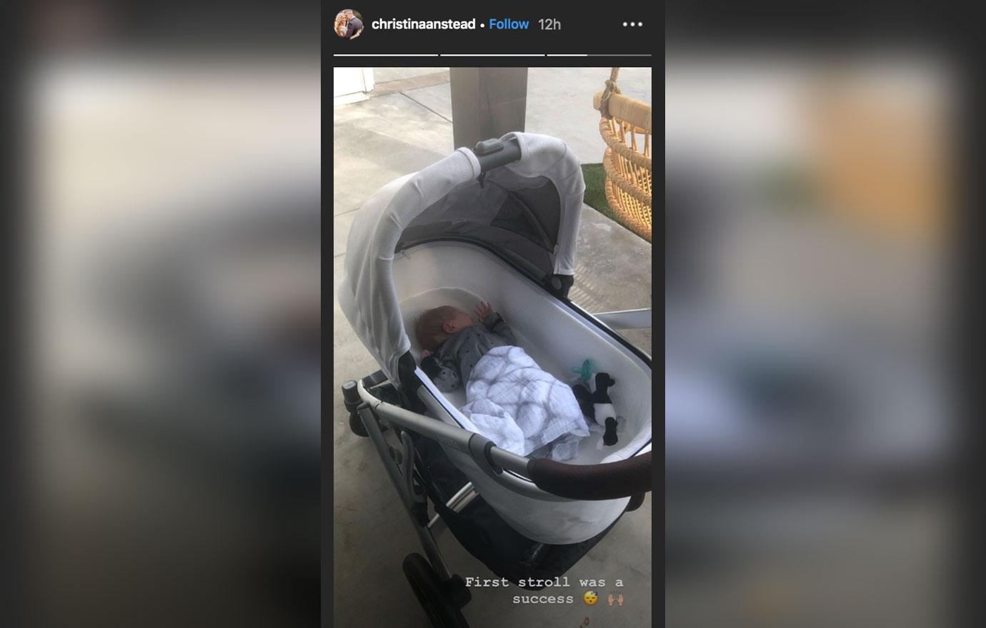 Christina Anstead Baby First Outing