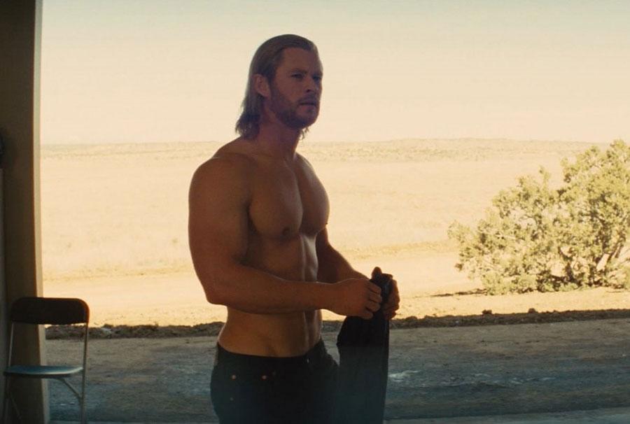 Chris hemsworth thor shirtless