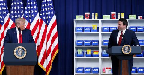 donald trump ron desantis