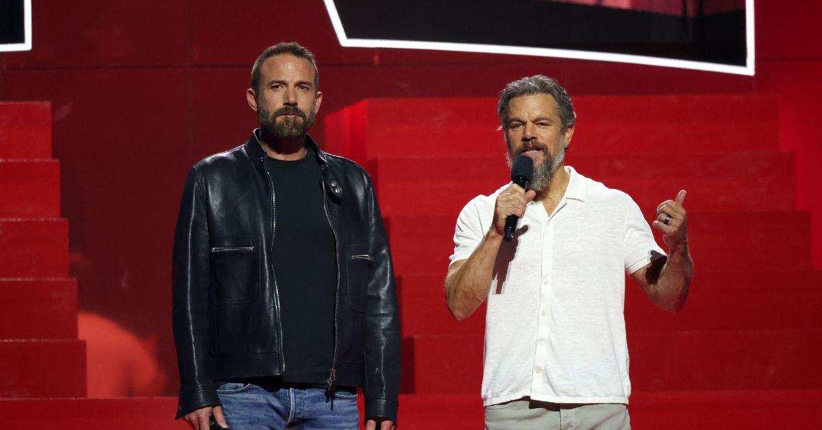 matt damon and ben affleck joined forces for a new netflix film