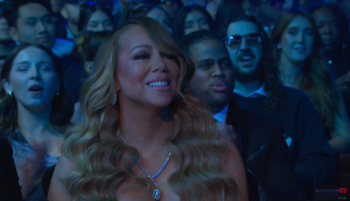 Screengrab of Mariah Carey