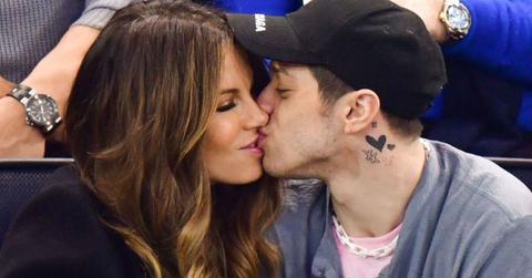 Kate Beckinsale Pete Davidson kiss