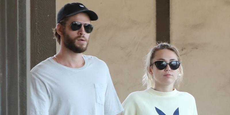 *EXCLUSIVE* Liam Hemsworth and Miley Cyrus look smitten as they enjoy their Saturday together hand in hand