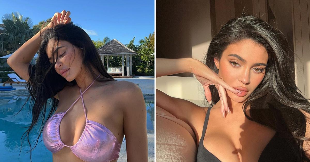 Kylie Jenner Shuts Down Boob Job Rumors, Explains How She Boosts Her Bust